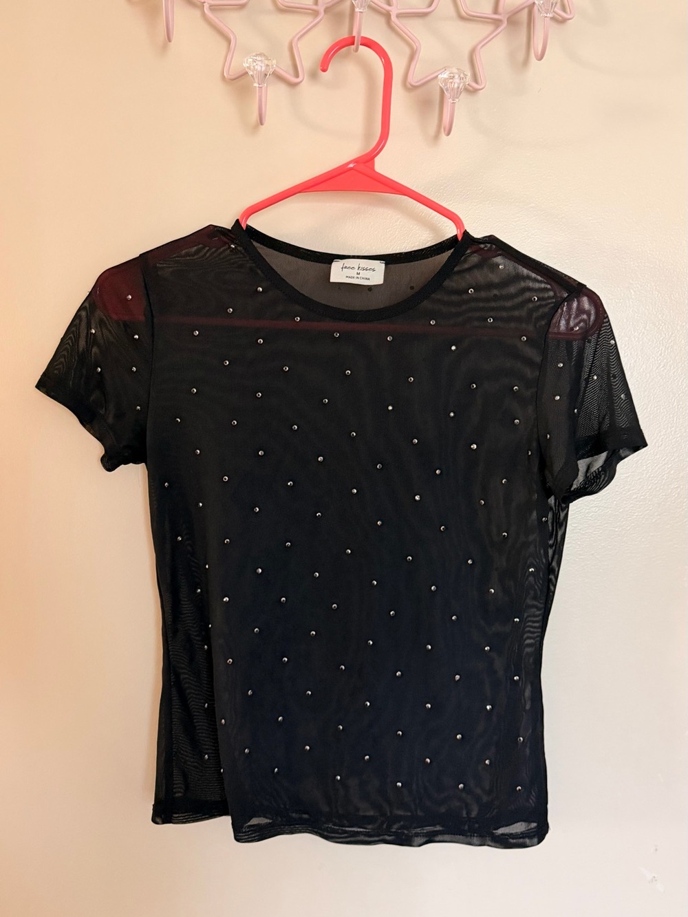 Women's transparent blouse